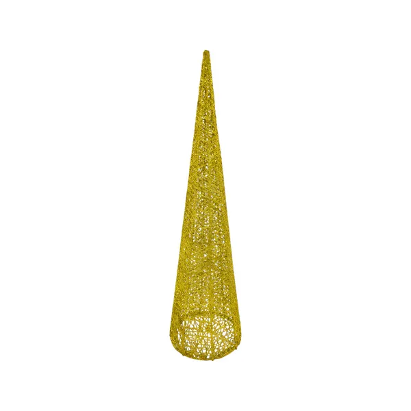 Pino Alambre Cono Navideño Decoración Adorno Navidad 60cm