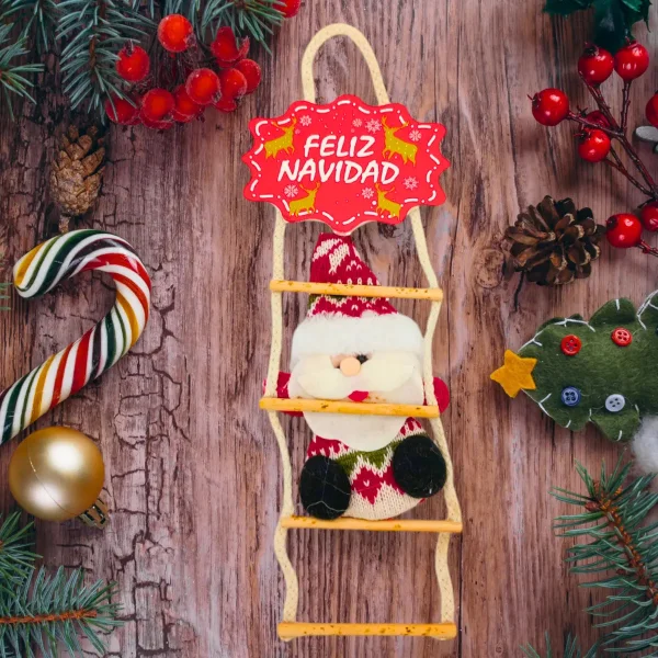 Papa Noel Colgante Adornos Decoracion Navideña