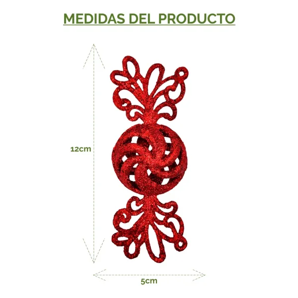 Adorno Colgante Caramelos X2 Decoracion Arbol De Navidad
