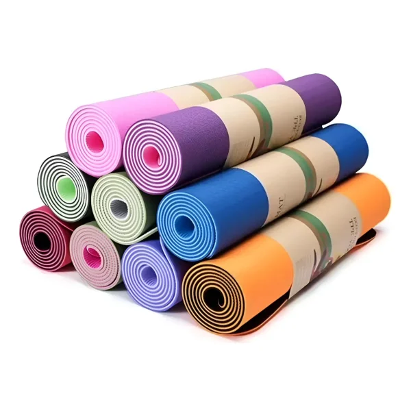 Yoga Mat 6mm Colchoneta Pilates Fitness Tpe Gimnasia