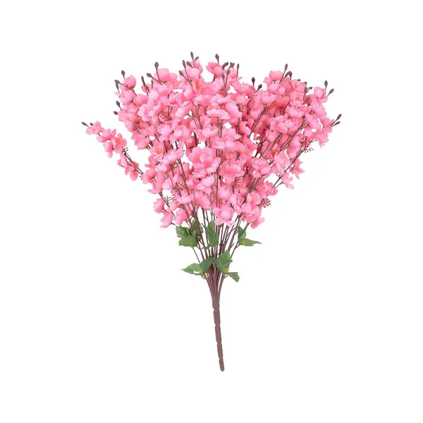 Flores Artificiales Ramo Vara Cerezos Decoracion Pack X10