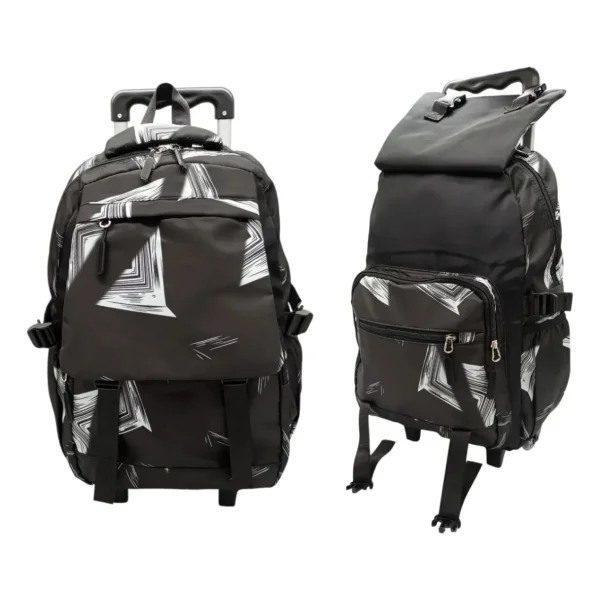 Mochila Carrito Escolar Reforzada Manija Telescopica Carro