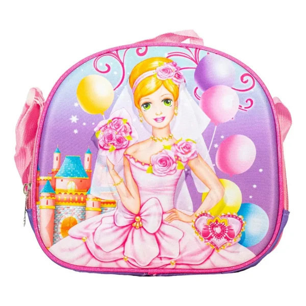 Mochila Carrito Espalda Escolar 2 En 1 Canopla Lunchera Luz