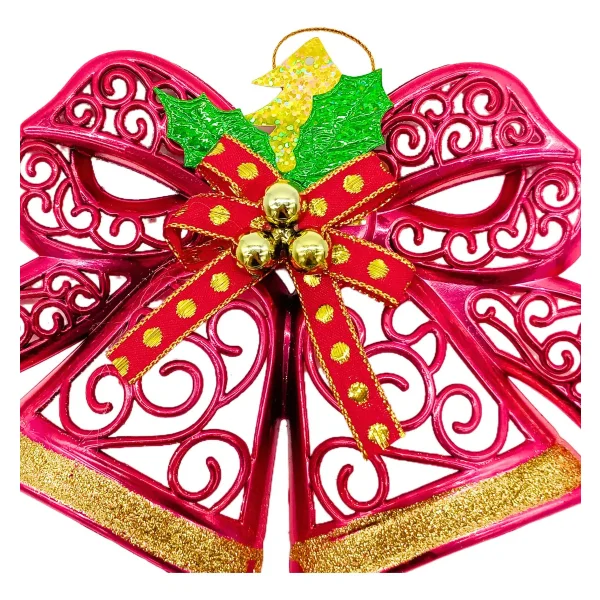 Campanas Navideñas 18cm Deco Navidad Adornos Para El Arbol
