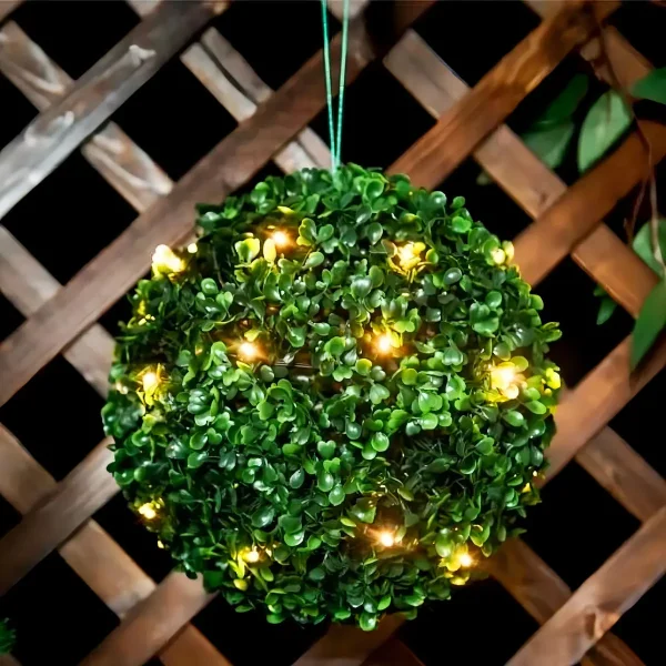 Esfera Toparia Artificial Plastico 18cm