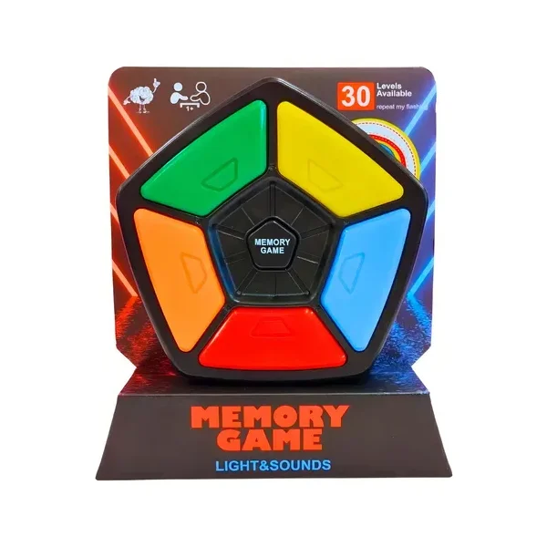 Juego De Memoria 30 Niveles Juguete 5 Colores