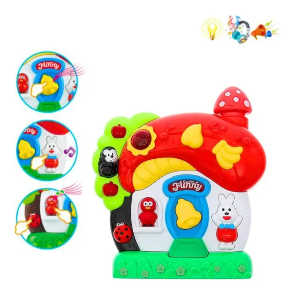 Set De Actividades Juguete Bebe Musical Didactico Luz