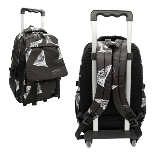 Mochila Carrito Escolar Reforzada Manija Telescopica Carro