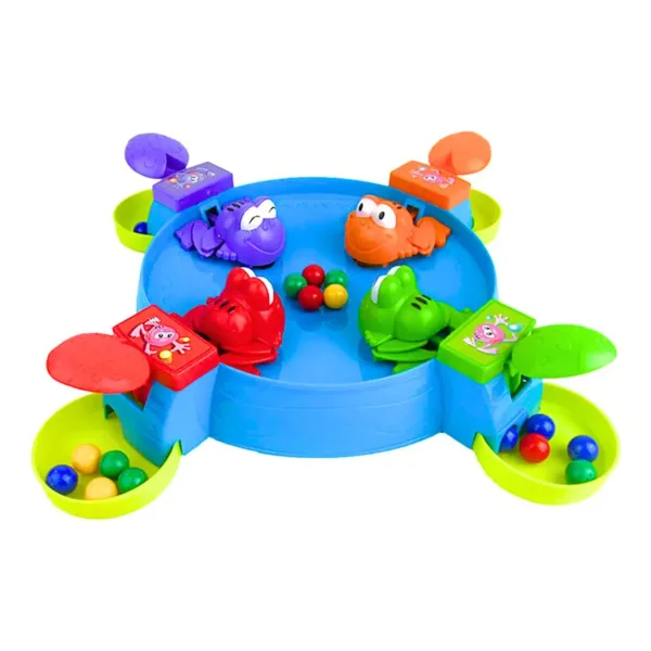Juego De Mesa Ranitas Glotonas Atrapa Pelotas