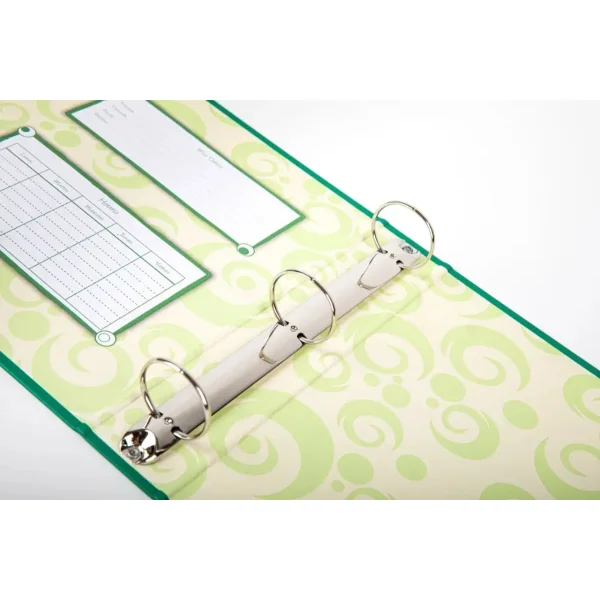 Carpeta Escolar Pvc Numero 3 Avios Color N3 Ganchos Pack X5