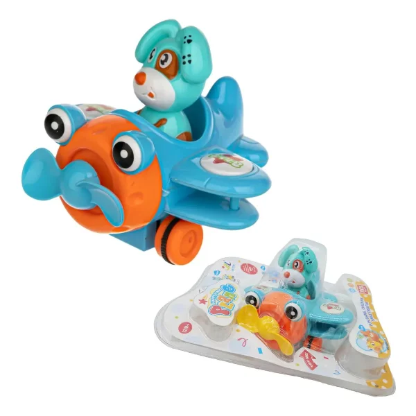 Animalitos En Avion A Friccion Perro Bebes