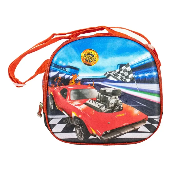 Mochila Carrito Espalda Escolar 2 En 1 Canopla Lunchera Luz