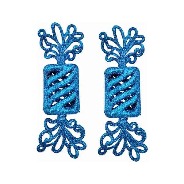 Adorno Navideño Caramelo Colgante X2 Decoración Para Arbol