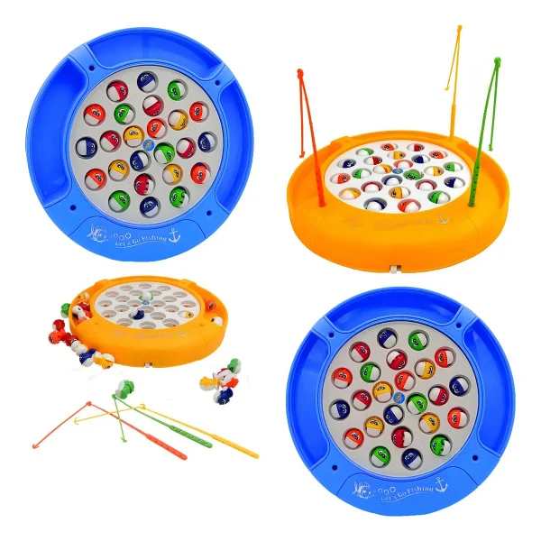 Juego De Mesa De Pesca Interactivo Con Cañas De Pescar