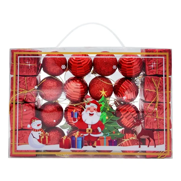 Bolas De Navidad 4cm Valija Adornos Colgante Navideño X24