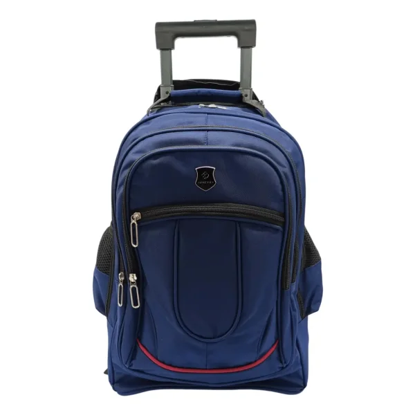 Mochila Carro 18 Pulgadas Escolar Carrito Viaje Capacidad