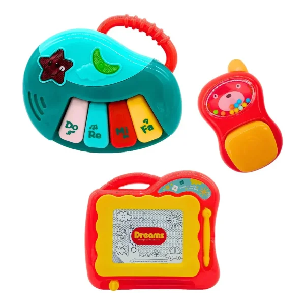 Andador Musical 3 En 1 Bebe Con Luz Y Sonido
