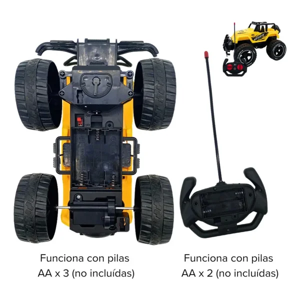 Auto Deportivo A Control Remoto Camioneta Jeep Off Road