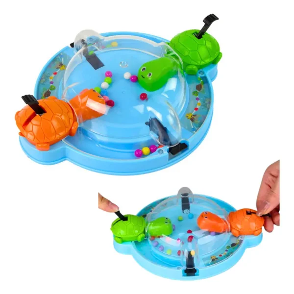 Juego De Mesa Tortugas Glotonas Mini Atrapa Pelotas