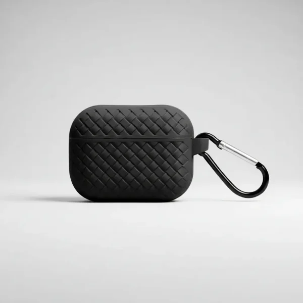Funda Estuche Auriculares Compatible AirPods Pro De Silicona Negro