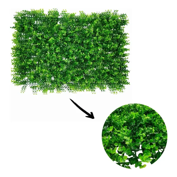 Jardin Vertical Artificial 40x60 Cm Panel Muro Verde