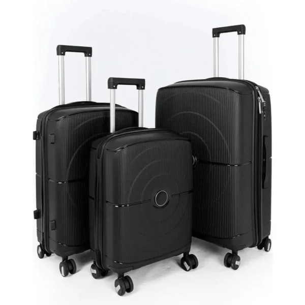 Set X2 Valija Rigida Expandible Carry On + Mediana Importada