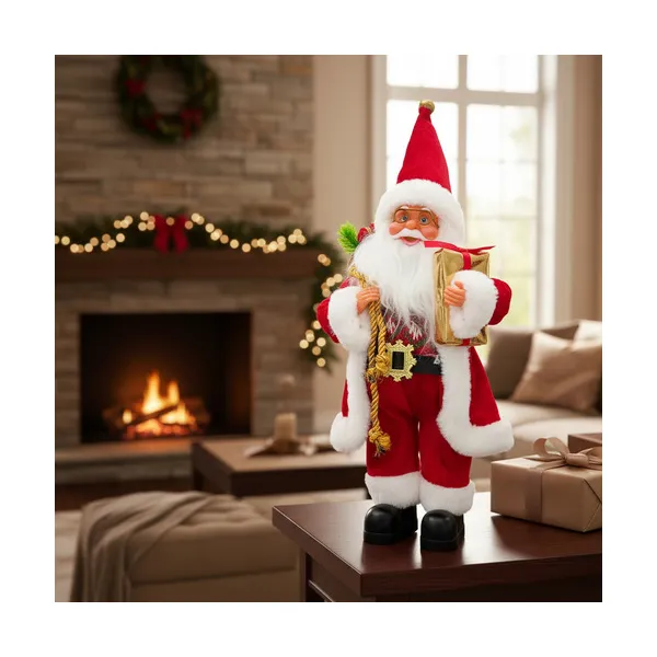 Papa Noel 40cm Muñeco Navideño Decoracion Navidad