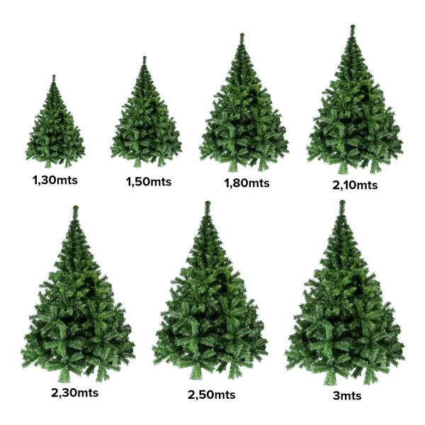 Arbol De Navidad Verde Canadian Luxury 2,10mts