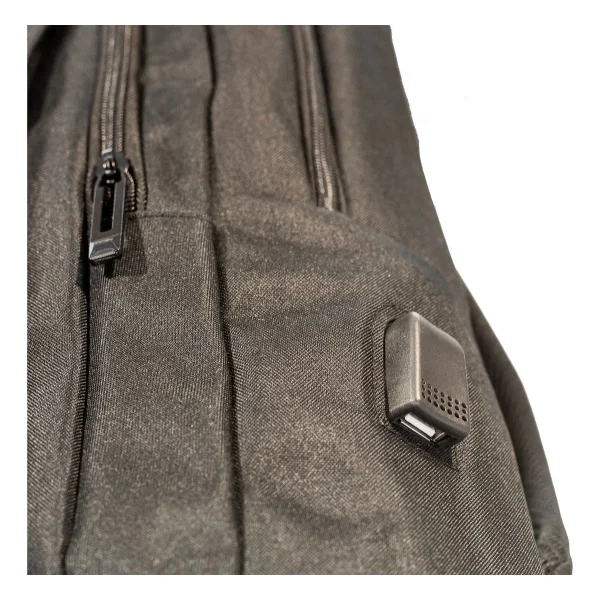 Mochila Antirrobo Usb Impermeable Urbana Porta Notebook