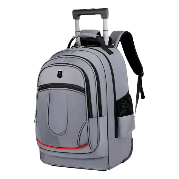 Mochila Carro 18 Pulgadas Escolar Carrito Viaje Capacidad