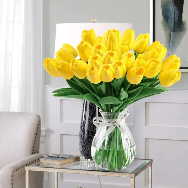 Tulipan Artificial Flores Artificiales Decoracion X1