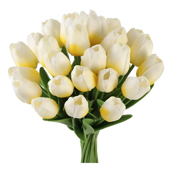 Tulipan Artificial Flores Artificiales Decoracion Ramo X10