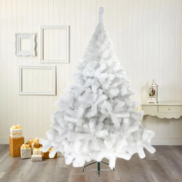 Arbol De Navidad Blanco Montañes Deluxe 2,30mts