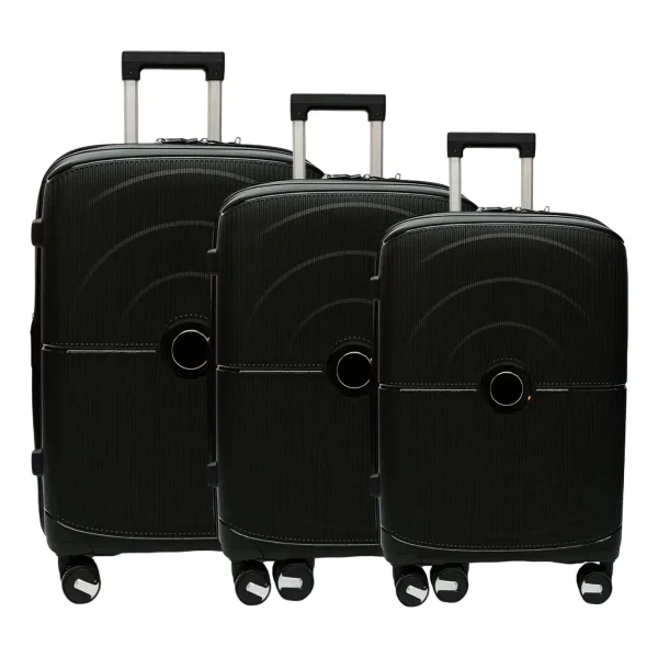 Set X3 Valija Rigida Expandible Carry On + Mediana + Grande