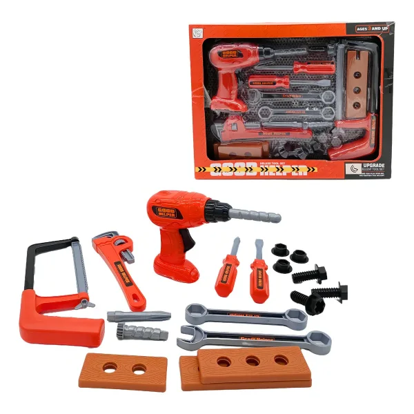 Set De Herramientas Juguete Expreso Polar 18 Piezas Niños 2 Años