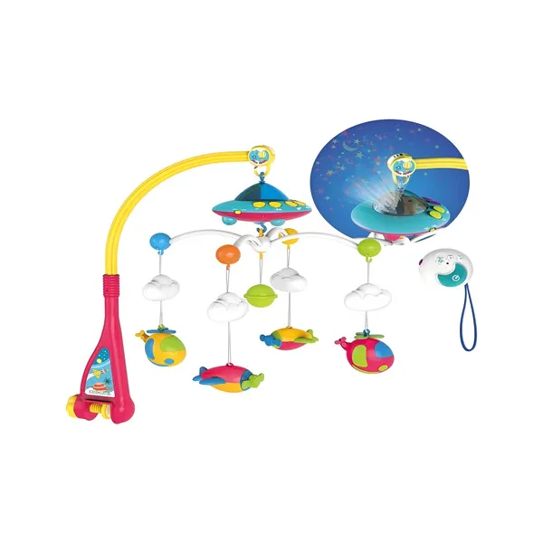 Cunero Musical Movil Bebe Con 100 Melodías Y Proyecciones