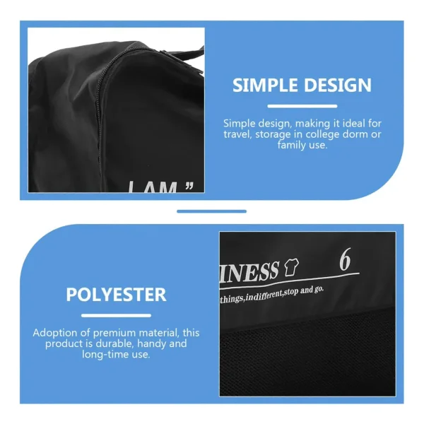 Organizador De Valija Set X6 Negro
