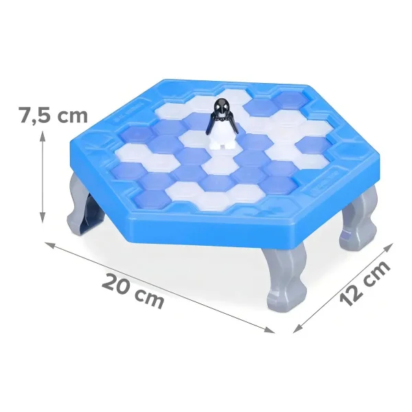 Juego De Mesa Salven Al Pingüino Estrategia Para Niños 2-4 Jugadores