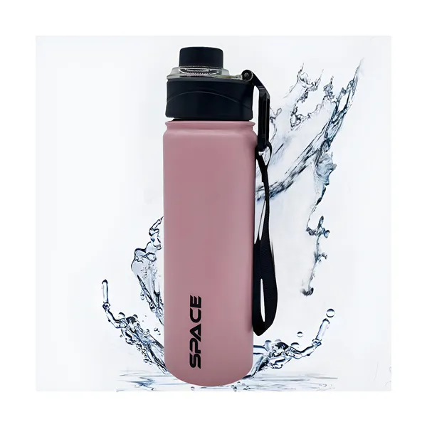 Botella De Acero Inoxidable 750ml A Rosca Con Pico Y Manija