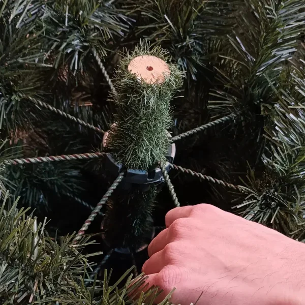 Árbol De Navidad Extra Lujo Patagonia 2,10 Mts Verde