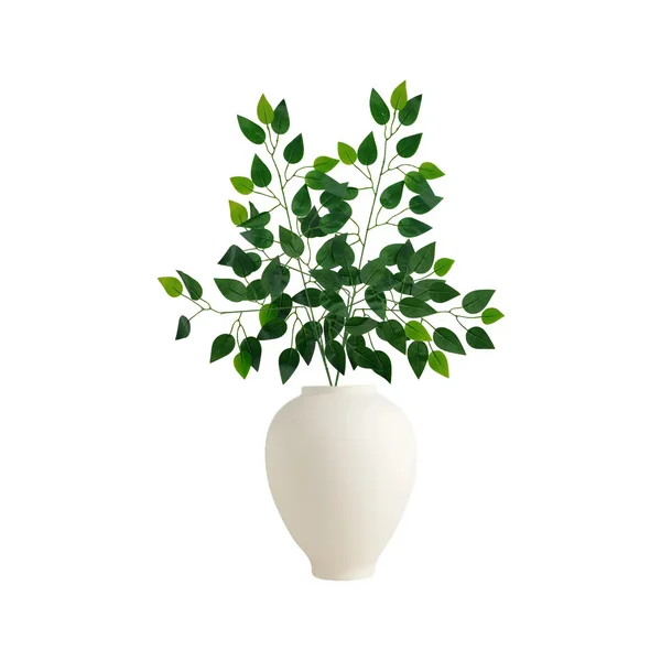 Ramo Artificial Planta Decorativa 55 Cm