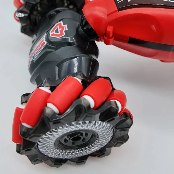Auto Control Remoto Luces Led Vehículo Acrobático Giro 360°