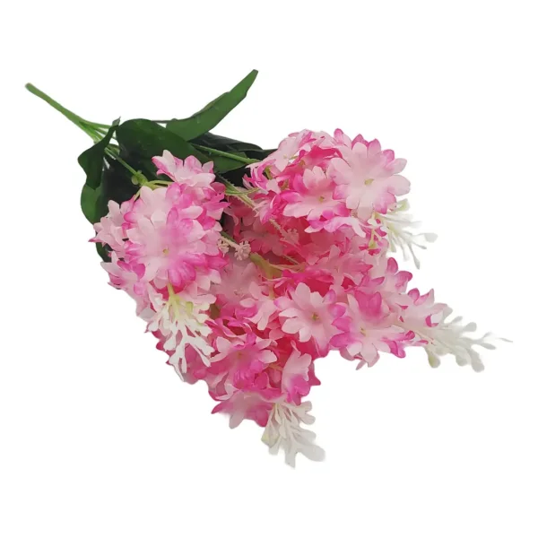 Ramo Alverjillas Flores Artificiales Jacintos Decoracion X10