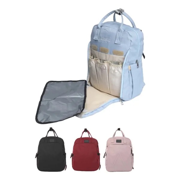 Mochila Maternal Termica Bolso Bebe Reforzada Con Cambiador