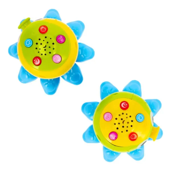 Proyector Pulpo Musical Luz Y Sonido Para Bebe