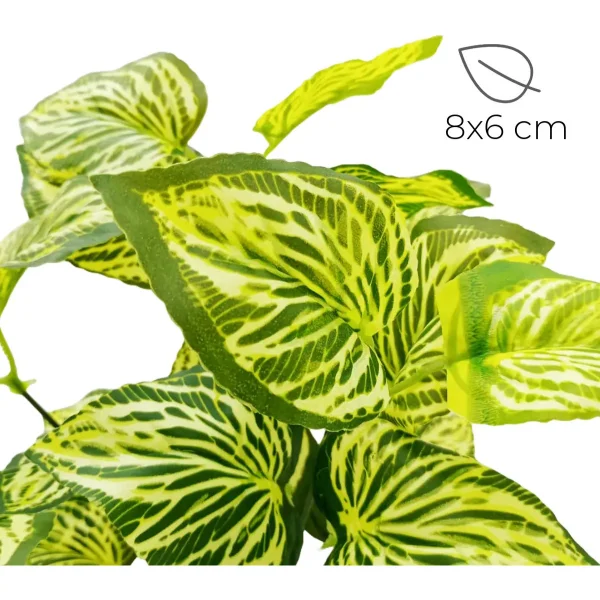 Planta Artificial Maceta Interior Exterior Decorativa Verde
