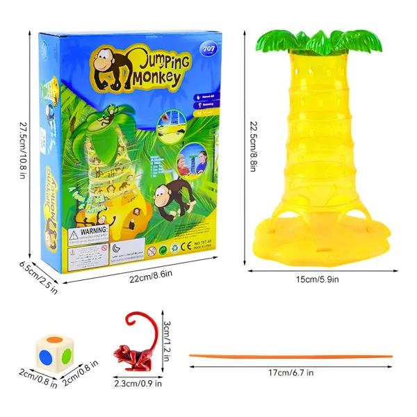 Juego De Mesa Habilidad Monkey Locos Monos