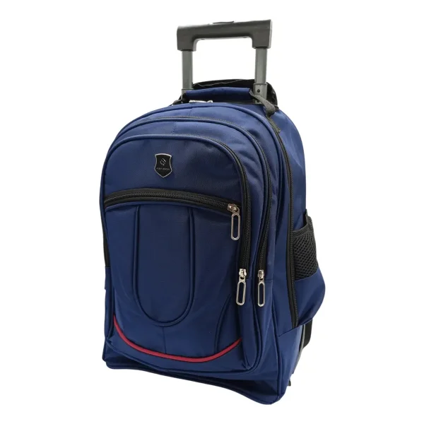 Mochila Carro 18 Pulgadas Escolar Carrito Viaje Capacidad