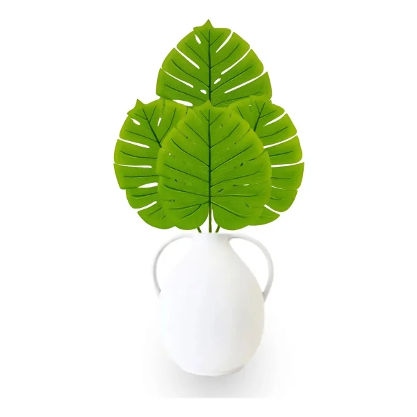 Planta Artificial Costilla De Adán Expreso Polar Verde 70cm