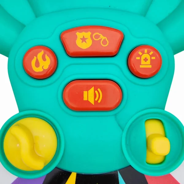 Volante Musical Didactico Con Luces Y Sonido Juguete Bebes
